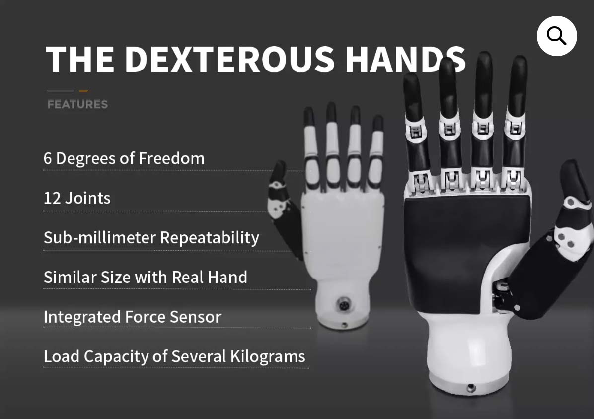 робот человеческая рука