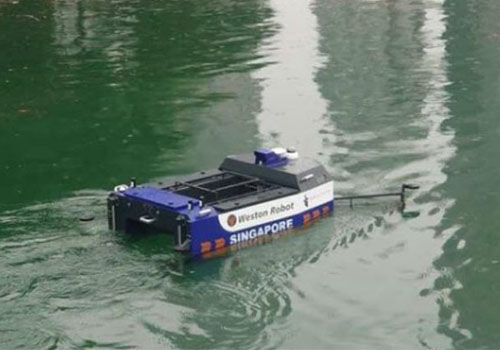 Есть еще «подметающие роботы» на воде?